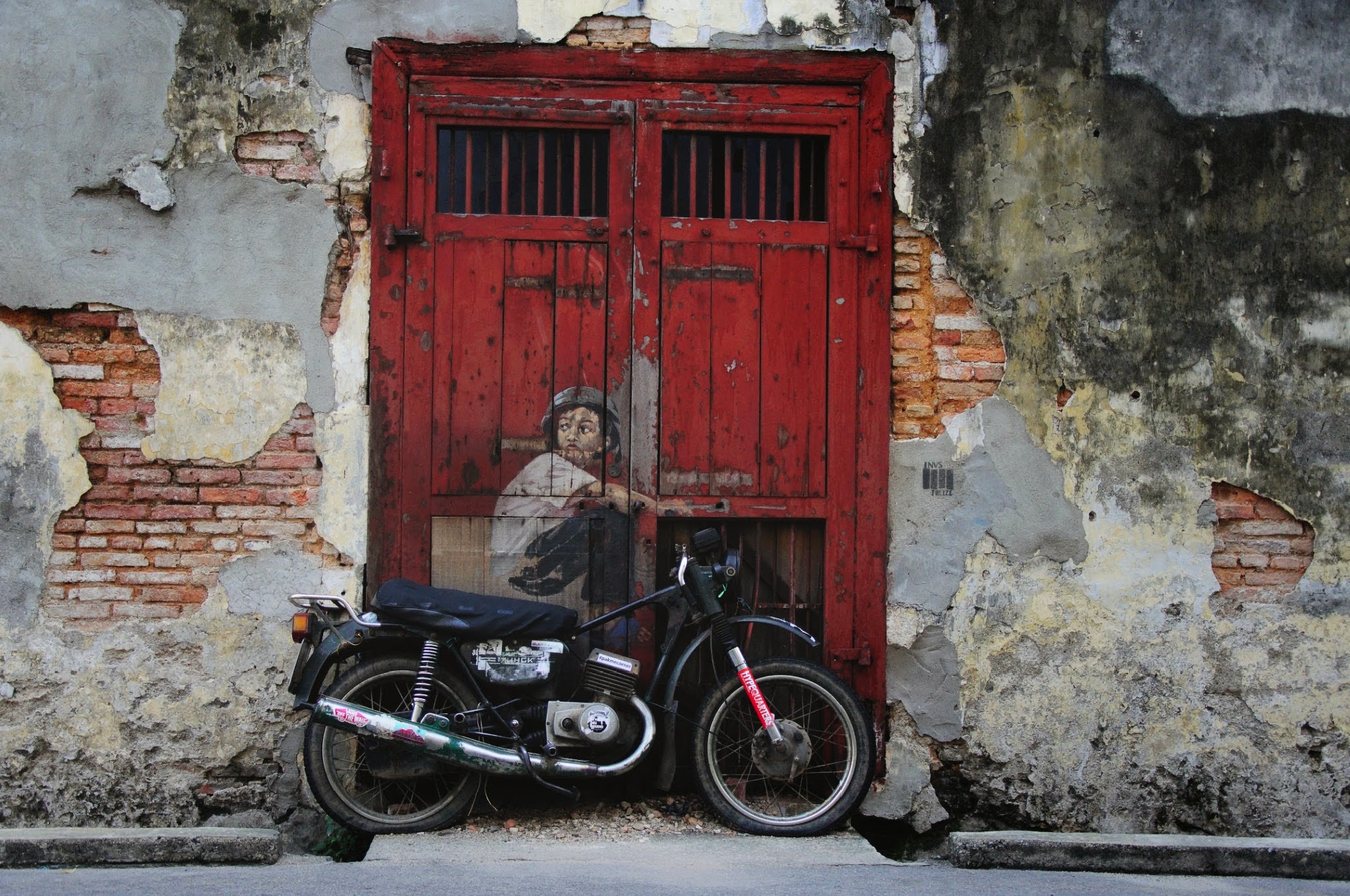 Mural in Penang Malaysia